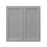 Mallorca Dolphin Gray Wood Wall Cabinet 3