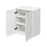 Shady White Wood Wall Cabinet 2