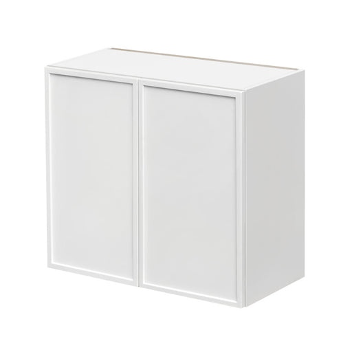 Shady White Wood Wall Cabinet 1
