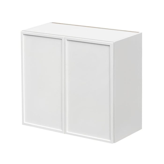 Shady White Wood Wall Cabinet 1