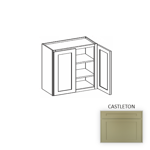 W2730 Wood Castleton Wall Cabinet Castleton 1