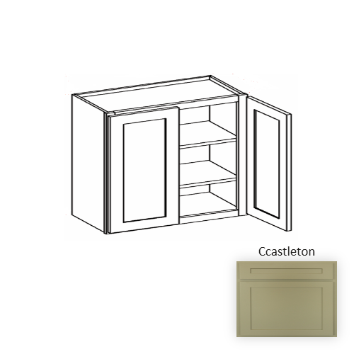 W2730 Wood Castleton Wall Cabinet Castleton 1