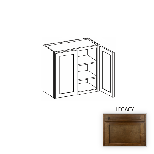 W2730 Wood Legacy Wall Cabinet Legacy 1