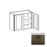 W2730 Wood Storm Gray Shaker Wall Cabinet Storm Gray Shaker 1