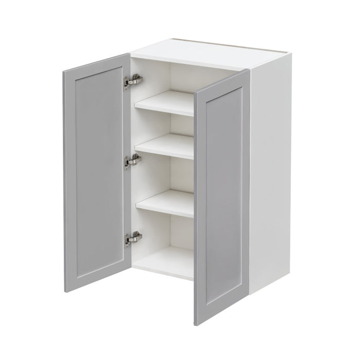 Mallorca Dolphin Gray Wood Wall Cabinet 2