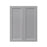 Mallorca Dolphin Gray Wood Wall Cabinet 3