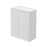 Shady White Wood Wall Cabinet 1