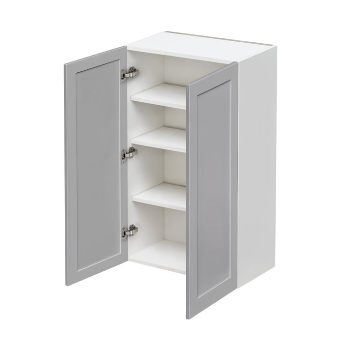 Mallorca Dolphin Gray Wood Wall Cabinet 2