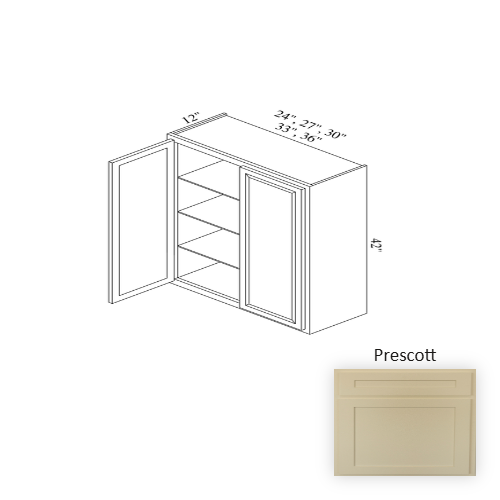 W2742 Wood Prescott Wall Cabinet Prescott 1