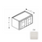 Framed Shaker Classic Wood Dove White Wall Cabinet Natural clear coat 1