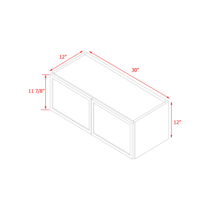 Shady White Wood Wall Cabinet 4