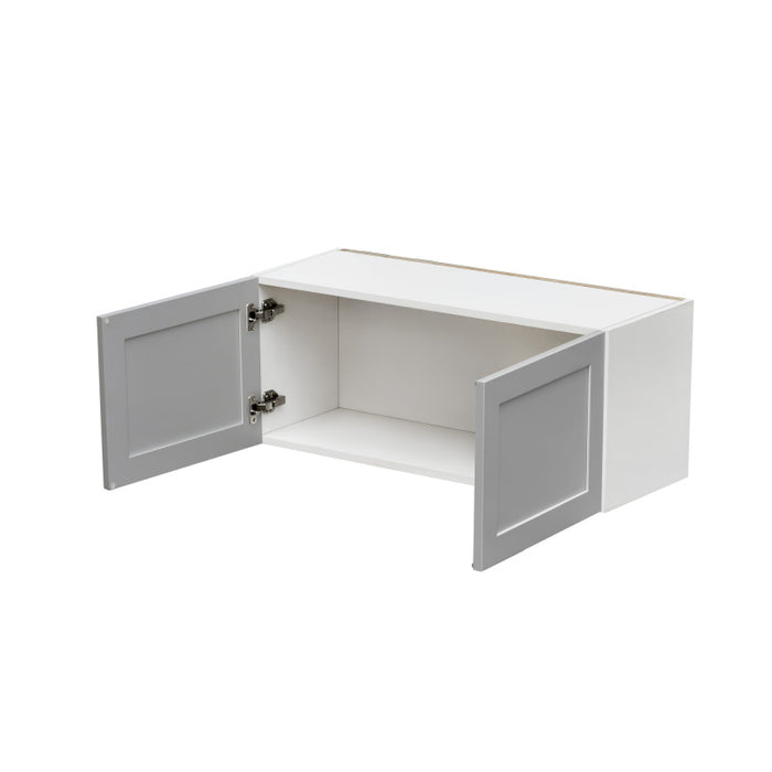 Mallorca Dolphin Gray Wood Wall Cabinet 2