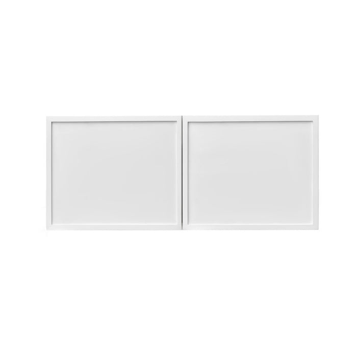 Shady White Wood Wall Bridge Cabinet 3