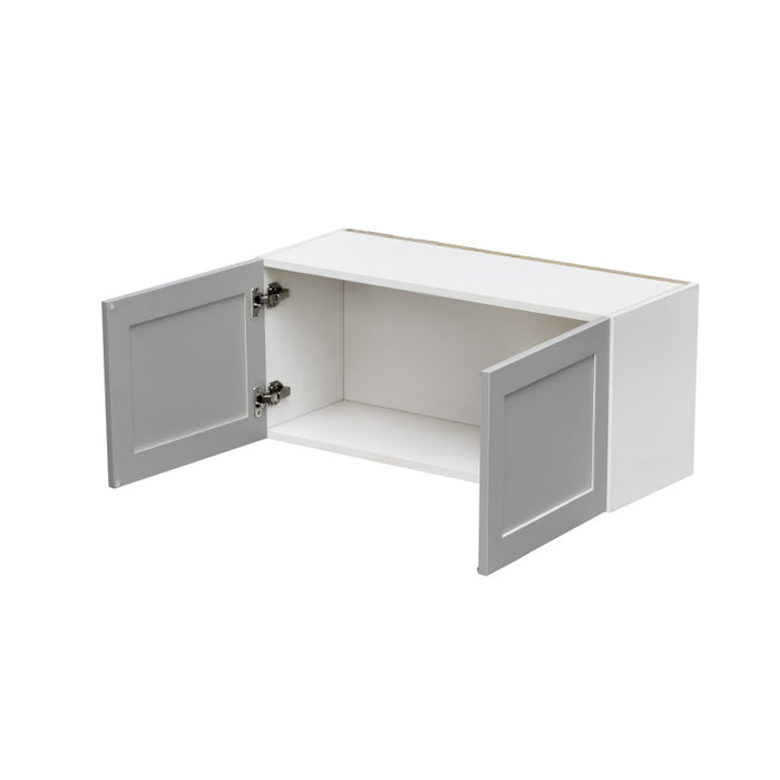 Mallorca Dolphin Gray Wood Wall Cabinet 2