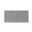 Mallorca Dolphin Gray Wood Wall Cabinet 3