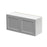 Mallorca Dolphin Gray Wood Wall Cabinet 1