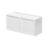 Shady White Wood Wall Cabinet 1