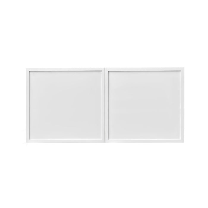Shady White Wood Wall Bridge Cabinet 3