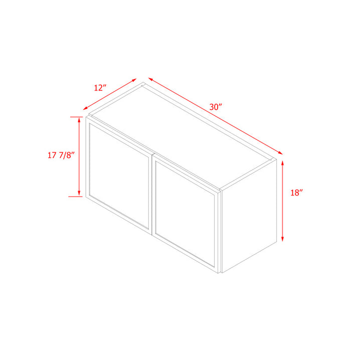 Shady White Wood Wall Cabinet 4
