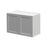 Mallorca Dolphin Gray Wood Wall Cabinet 1