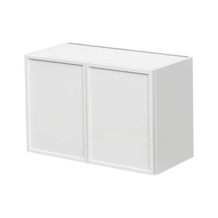 Shady White Wood Wall Cabinet 1