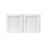 Mallorca White Wood Wall Bridge Cabinet 3