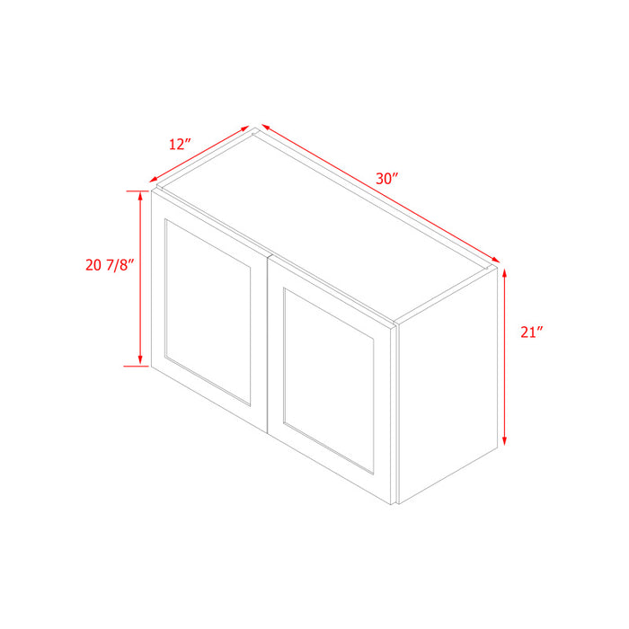 Mallorca White Wood Wall Cabinet 4