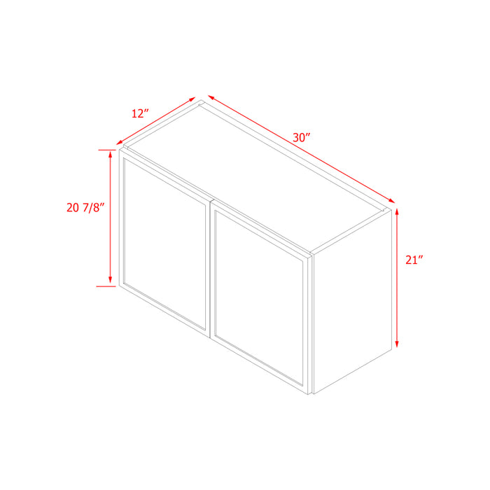 Shady White Wood Wall Cabinet 4