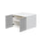Mallorca Dolphin Gray Wood Wall Bridge Cabinet 2