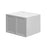 Mallorca Dolphin Gray Wood Wall Bridge Cabinet 1