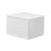 Shady White Wood Wall Bridge Cabinet 1