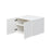 Shady White Wood Wall Bridge Cabinet 2
