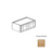 Framed Shaker Deluxe Wood Honey Wheat Wall Cabinet Natural clear coat 1