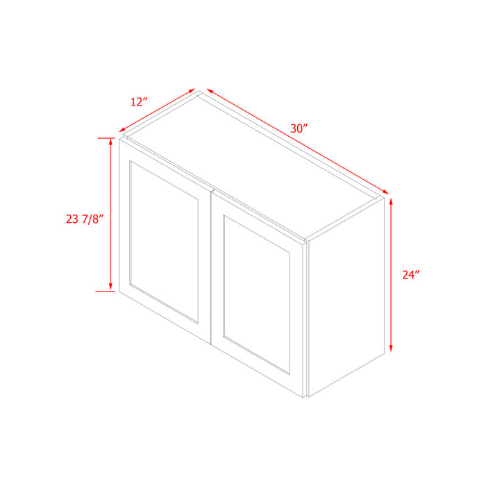 Mallorca White Wood Wall Cabinet 4