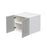 Mallorca Dolphin Gray Wood Wall Bridge Cabinet 2