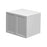 Mallorca Dolphin Gray Wood Wall Bridge Cabinet 1