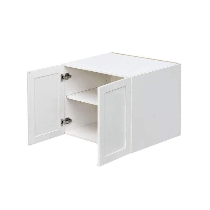 Mallorca White Wood Wall Bridge Cabinet 2