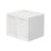 Mallorca White Wood Wall Bridge Cabinet 1