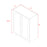 Mallorca White Wood Wall Cabinet 4