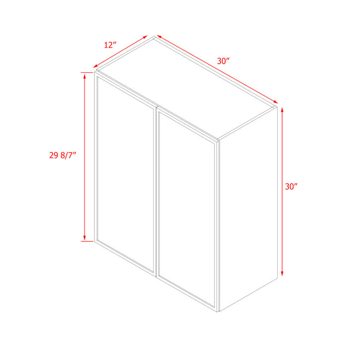 Shady White Wood Wall Cabinet 4