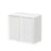 Shady White Wood Wall Cabinet 1
