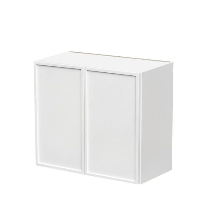 Shady White Wood Wall Cabinet 1