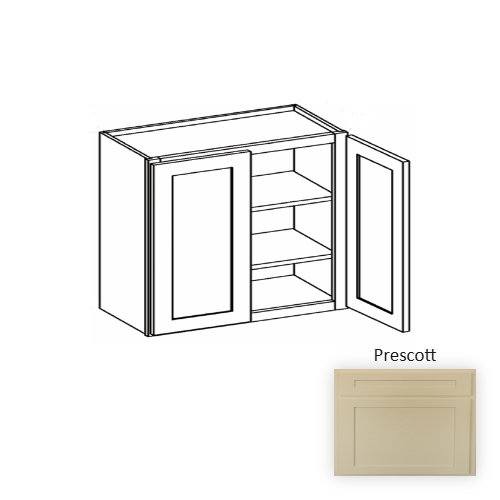 W3030 Wood Prescott Wall Cabinet Prescott 1