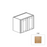 Framed Shaker Deluxe Wood Honey Wheat Wall Cabinet Natural clear coat 1