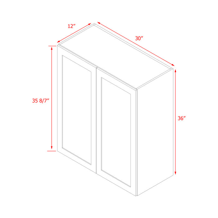Mallorca White Wood Wall Cabinet 4