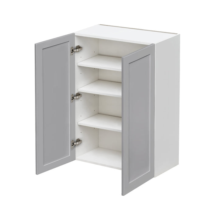 Mallorca Dolphin Gray Wood Wall Cabinet 2