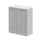 Mallorca Dolphin Gray Wood Wall Cabinet 1