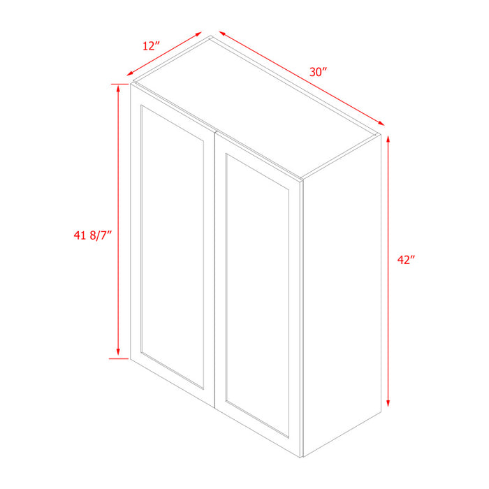 Mallorca White Wood Wall Cabinet 4