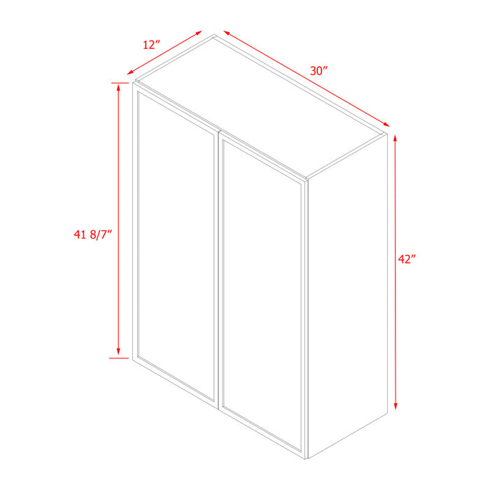 Shady White Wood Wall Cabinet 4