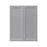 Mallorca Dolphin Gray Wood Wall Cabinet 3